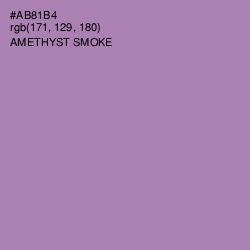 #AB81B4 - Amethyst Smoke Color Image